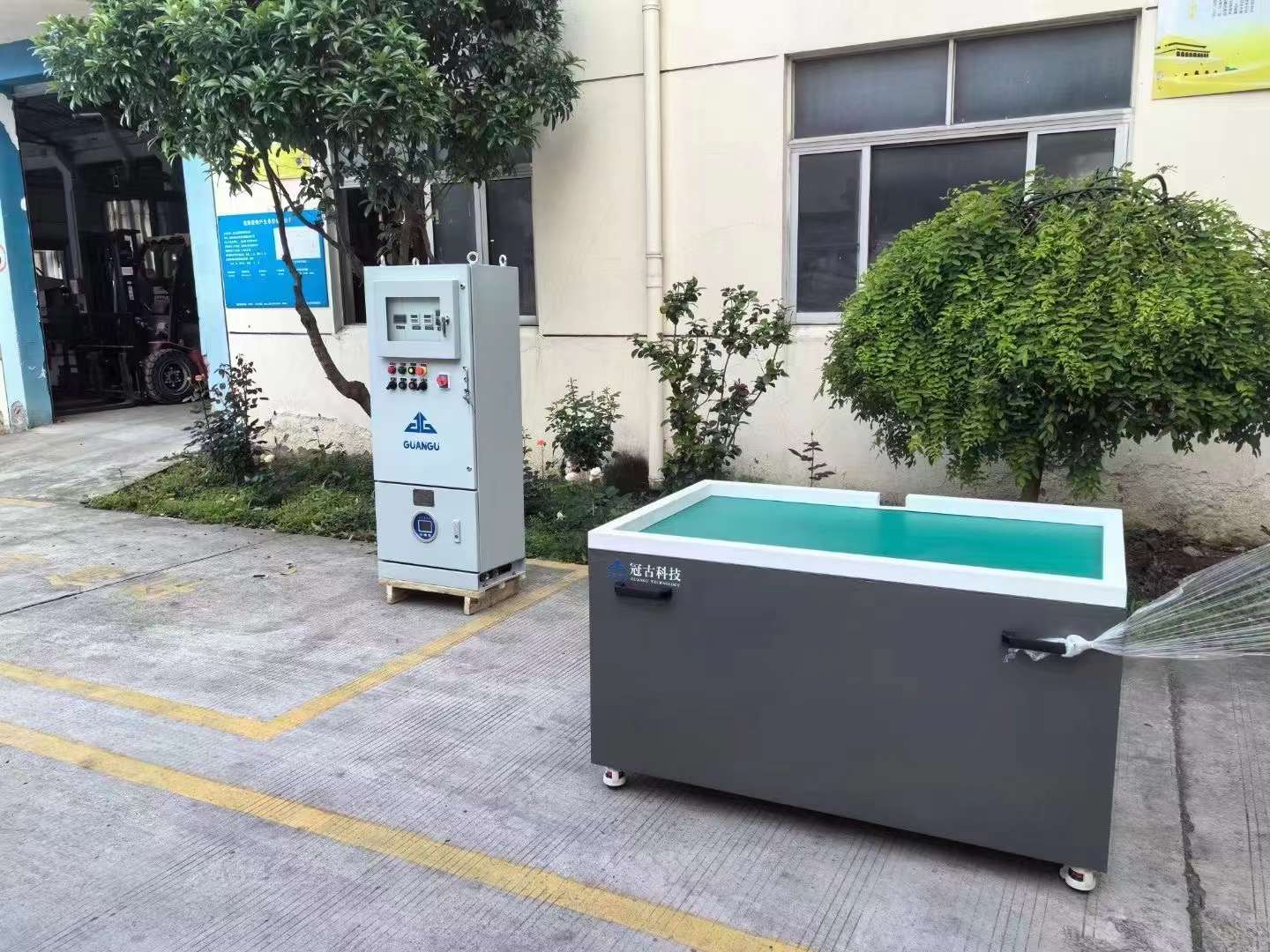 AstanaExplosion proof magnetic polishing machine